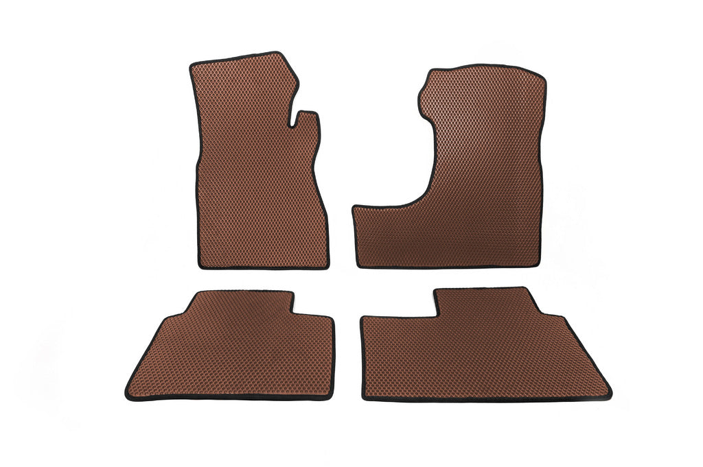 EVA Floor Mats (Brown) for Honda CRV 2001-2006 - image 1