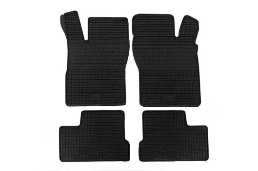 Rubber mats (4 pcs, Stingray Budget) for Opel Vectra A 1987-1995 - Reelken Auto