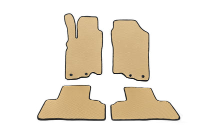 EVA Floor Mats (Beige) for Honda Insight II 2009-2014 - image 1