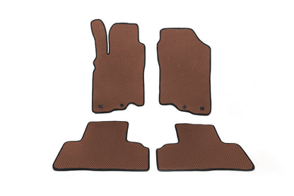 EVA Floor Mats (Brown) for Honda Insight II 2009-2014 - image 1