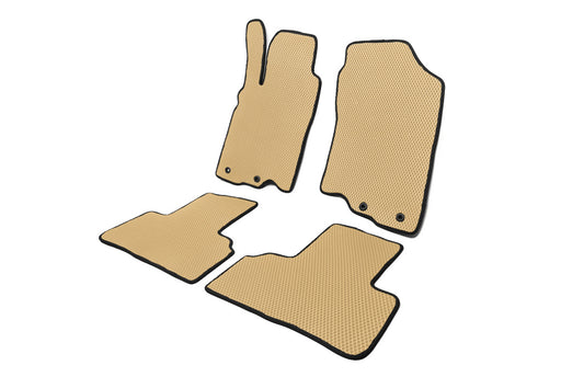 EVA Floor Mats (Beige) for Honda Insight II 2009-2014 - image 2