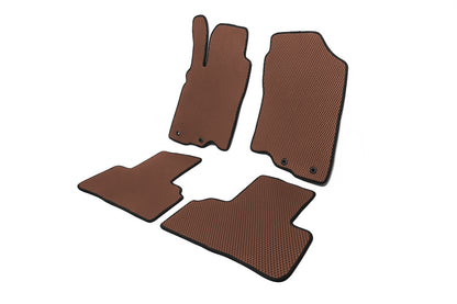 EVA Floor Mats (Brown) for Honda Insight II 2009-2014 - image 2