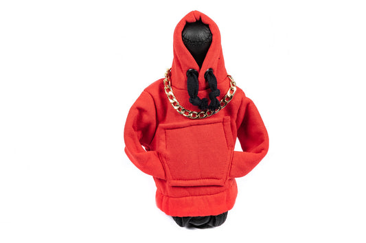 Gear Shift Cover Hoodie Style (red, black cord) - image 1