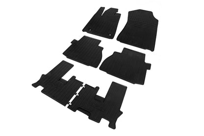 Rubber Floor Mats (3 Rows, Stingray Premium) for Toyota Sequoia 2007-2022 - image 2