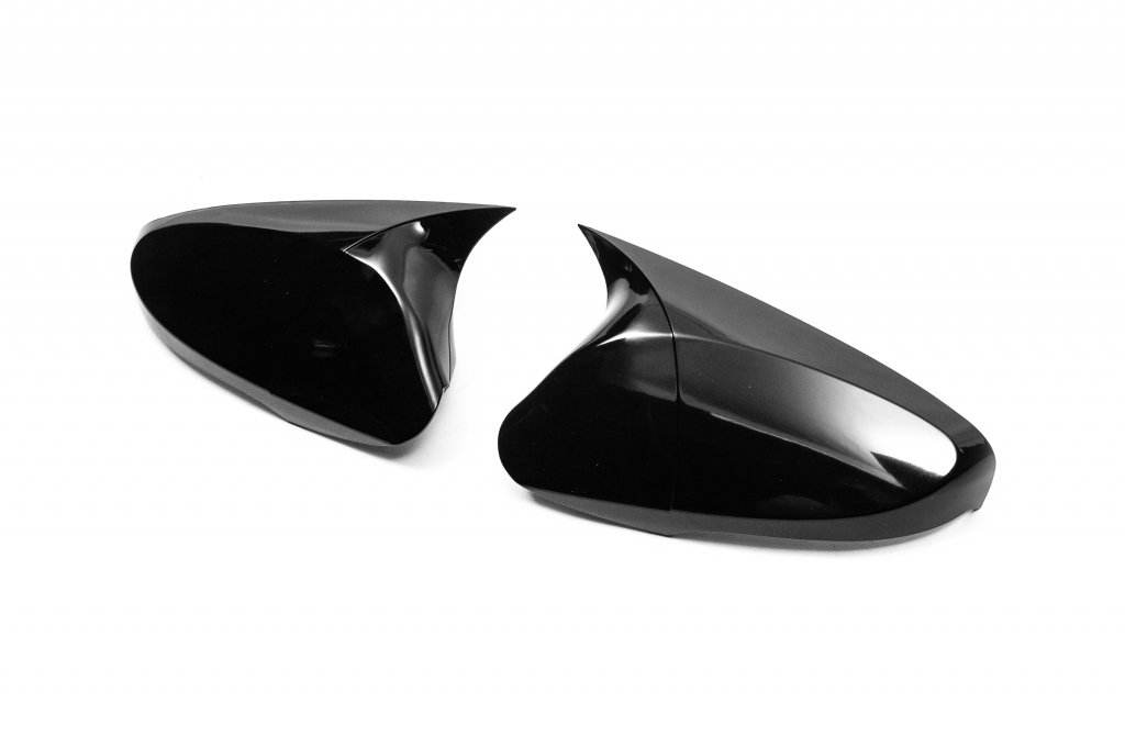 Covers for mirrors with a cutout for turning BMW-style (2 pcs) for Hyundai Elantra (MD/UD) 2011-2015 - Reelken Auto
