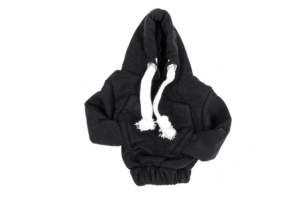 Gear Shift Cover Hoodie Style (Black, White Drawstring) - image 3