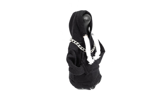 Gear Shift Cover Hoodie Style (Black, White Drawstring) - image 2