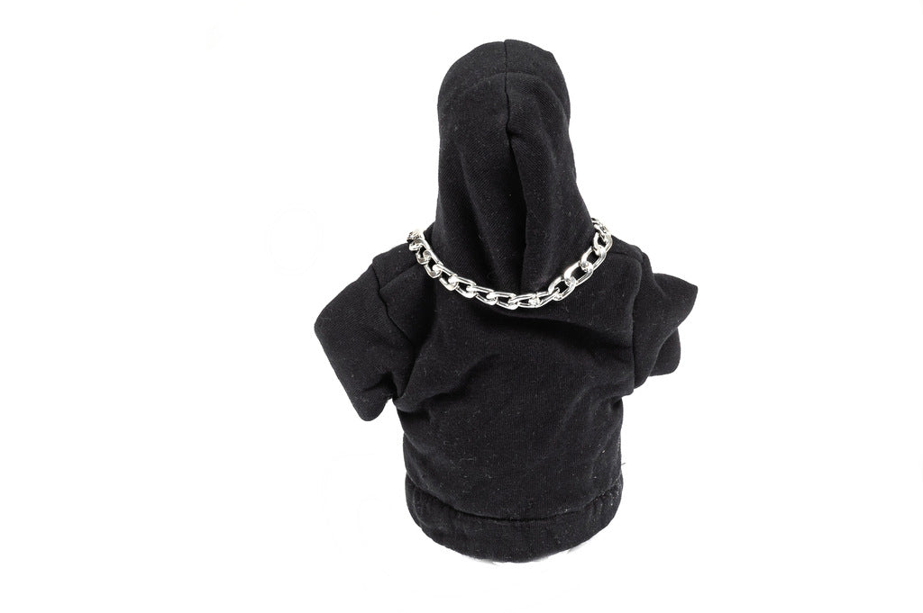Gear Shift Cover Hoodie Style (Black, White Drawstring) - image 4