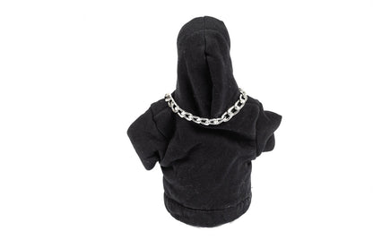 Gear Shift Cover Hoodie Style (Black, White Drawstring) - image 4