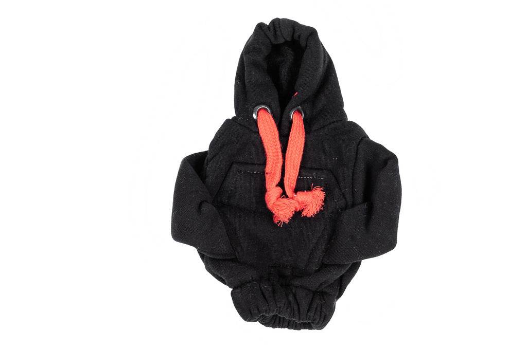 Cover for KPP sweatshirt-hoodie (Black, red lace) - Reelken Auto
