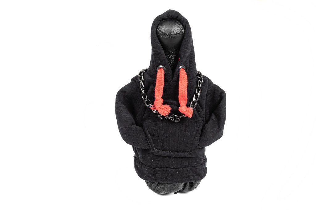 Gear Shift Boot Hoodie Style (Black, Red Cord) - image 1