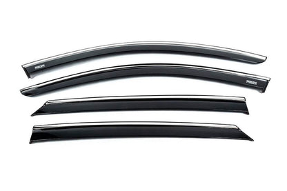 Window vents with chrome (4 PCs, Niken) for Opel Astra L 2022- year - Reelken Auto