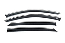 Window deflectors with chrome trim (4 pcs, Niken) for Opel Astra L 2022- - image 1