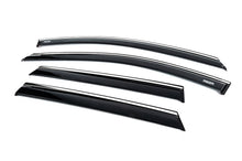 Window deflectors with chrome trim (4 pcs, Niken) for Hyundai I-20 2020- - image 2