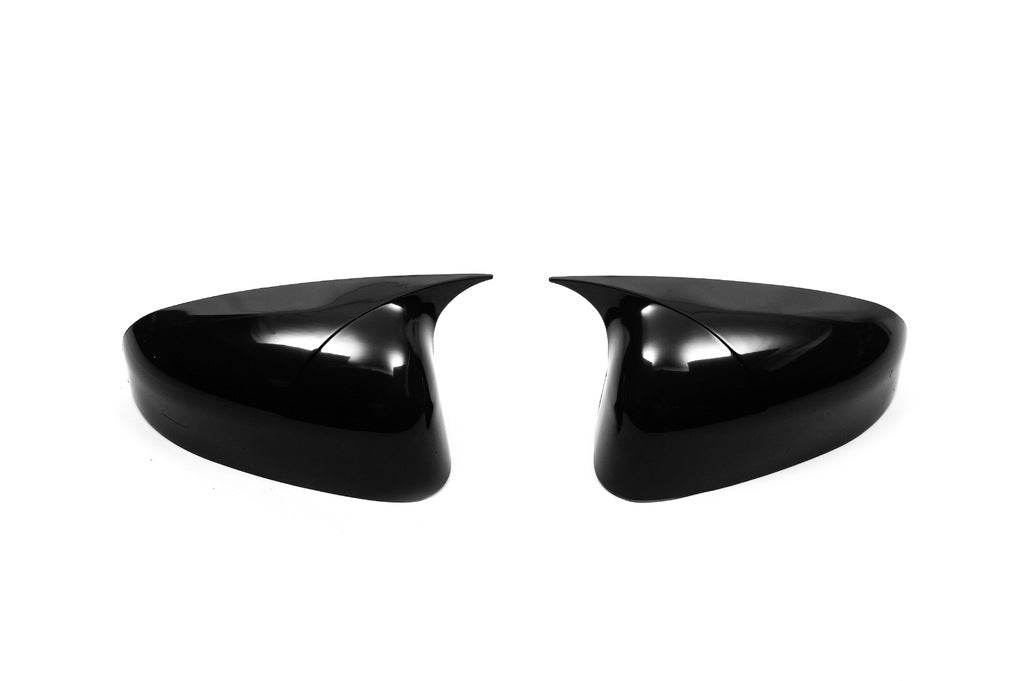 Covers for mirrors BMW-style (2014-2018, 2 pcs) for Ford Courier 2014-2023 - Reelken Auto
