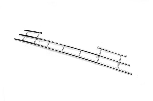 Grille in the bumper (stainless steel) for Honda CRV 2001-2006 - Reelken Auto