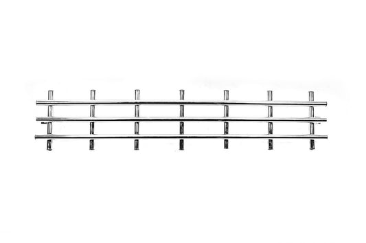 Bumper Grille (Stainless Steel) for Hyundai Tucson JM 2004- - image 1