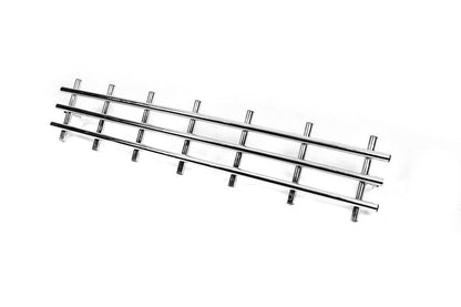 Grille in the bumper (stainless steel) for Hyundai Tucson JM 2004↗ - Reelken Auto