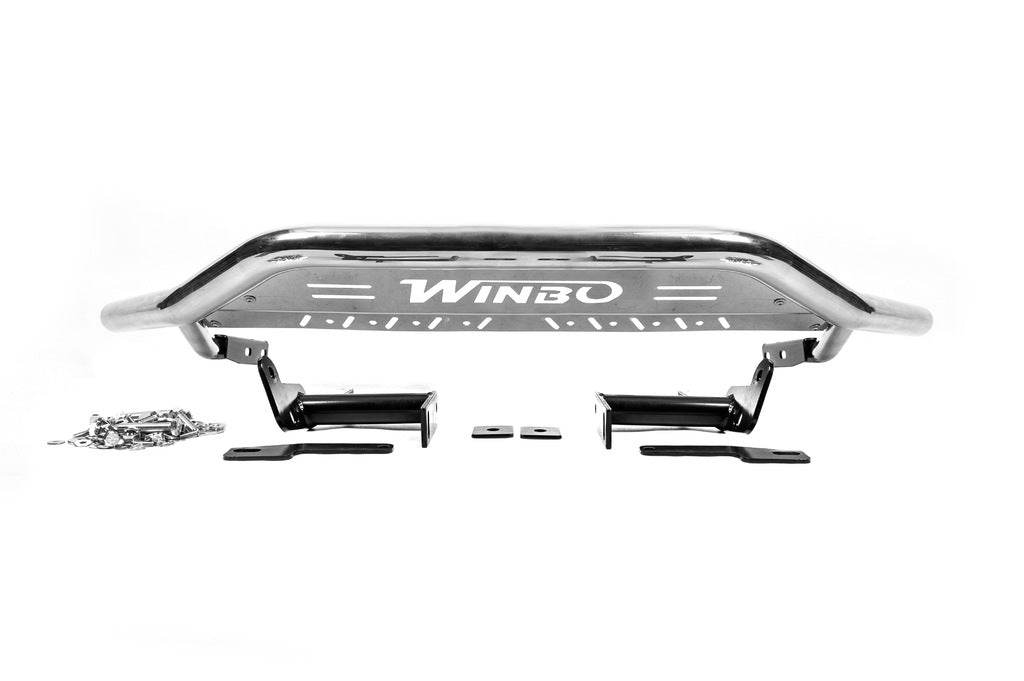 Front protection A125227 (stainless steel) for Mitsubishi Outlander 2006-2012 - Reelken Auto