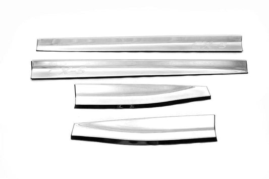 Door moldings Libao (4 pcs, layer) for Mazda CX-5 2012-2017 - Reelken Auto