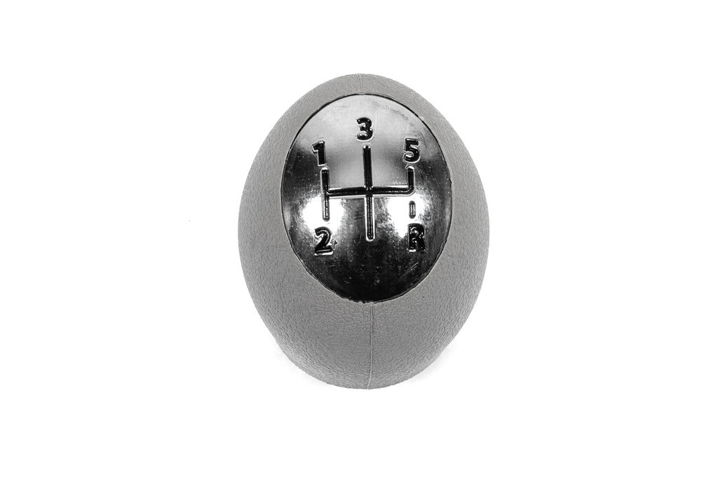 Gear Shift Knob 5-Speed 8200276415 (Grey+Chrome) for Renault Fluence 2009-2016 - image 1