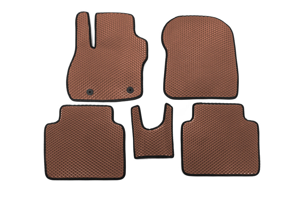 EVA Floor Mats (Brown) for Renault Zoe 2019- - image 1