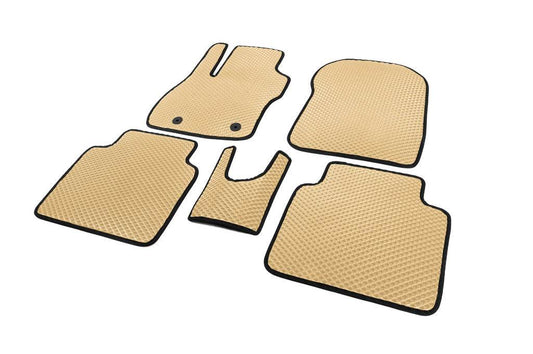 EVA mats (Beige) for Renault Zoe 2012-2019 - Reelken Auto