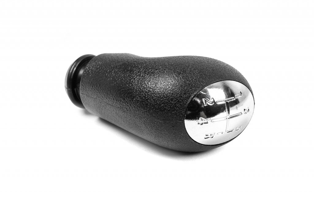 Gear Shift Knob 8200079112 (black with chrome) for Dacia Logan MCV 2004-2014 - image 4