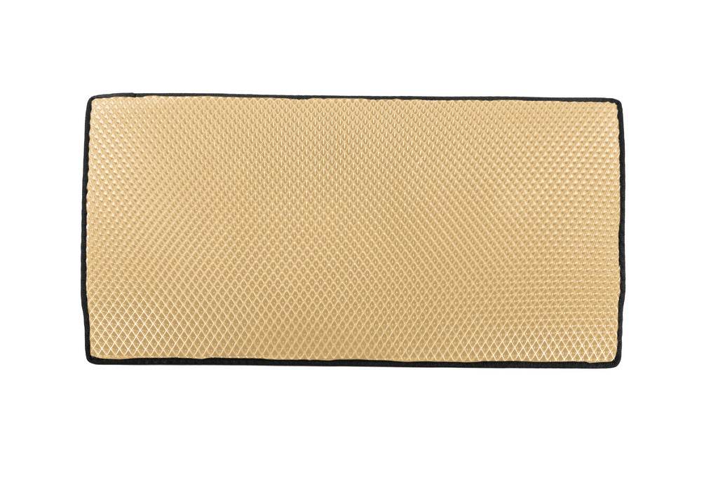 Trunk mat (EVA, Beige) for Renault Zoe 2012-2019 - Reelken Auto