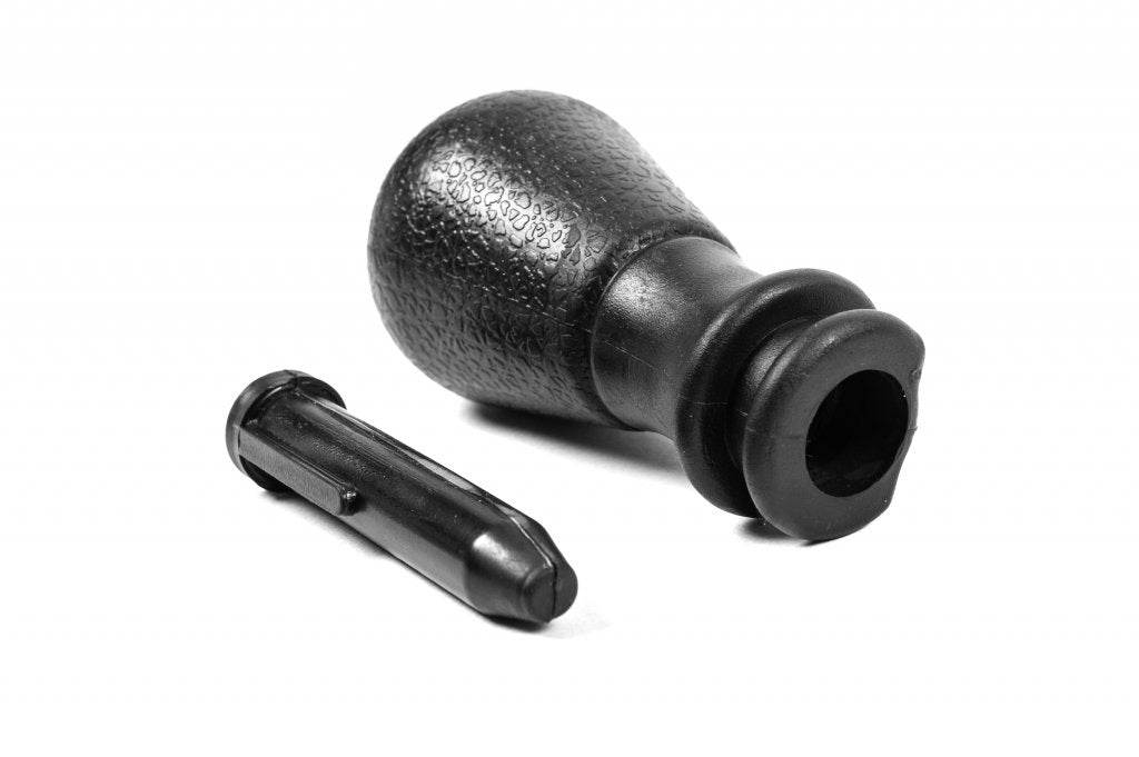 Gearbox handle 2403.AP (black+chrome) for Peugeot 206 - Reelken Auto