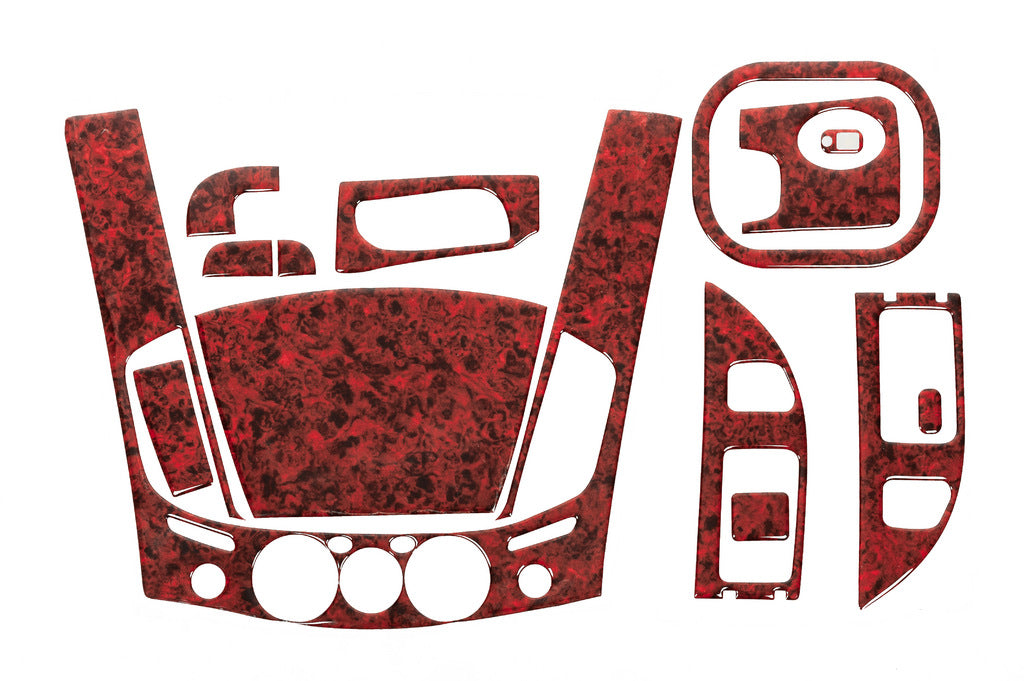 Overlays on the panel (13 parts) for Mitsubishi L200 2006-2015 - image 5