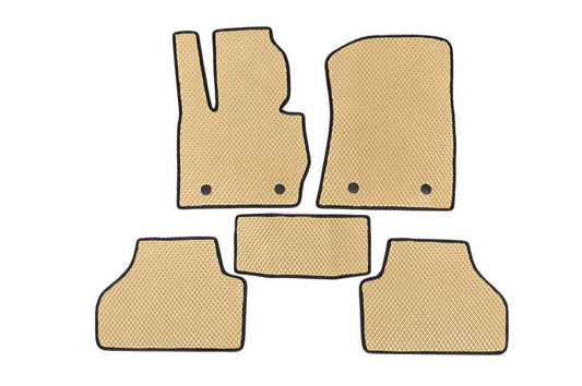 EVA mats (beige) for BMW X3 F-25 2011-2018 - Reelken Auto