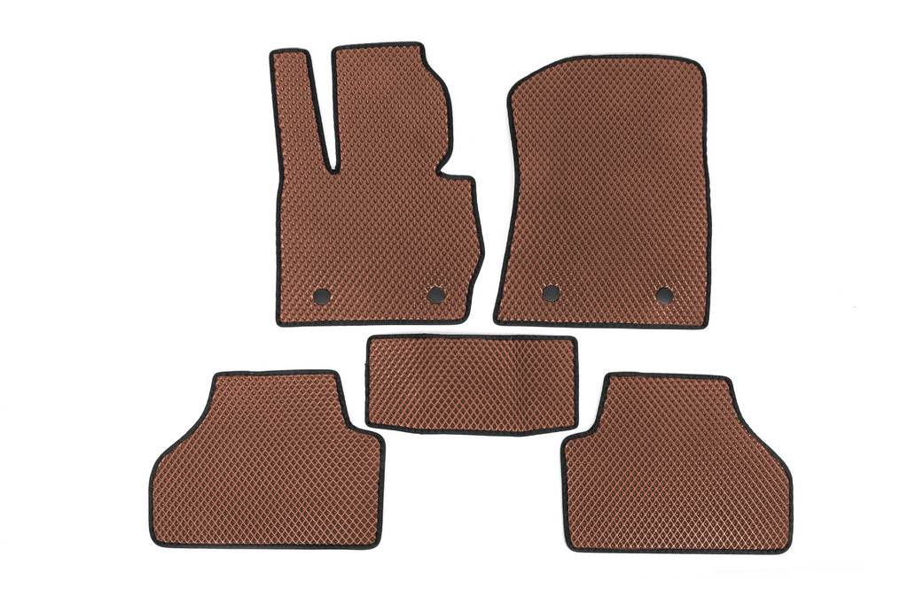 EVA mats (Brown) for BMW X4 F-26 2014-2018 - Reelken Auto