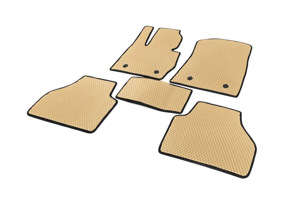EVA mats (beige) for BMW X4 F-26 2014-2018 - Reelken Auto