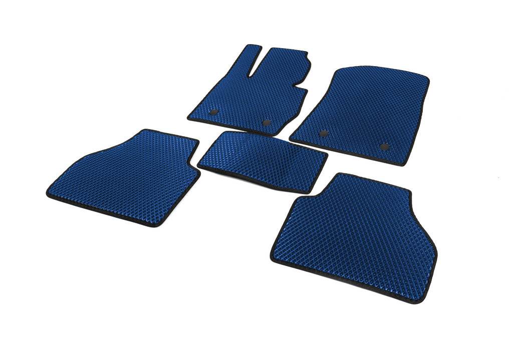 EVA mats (Blue) for BMW X4 F-26 2014-2018 - Reelken Auto