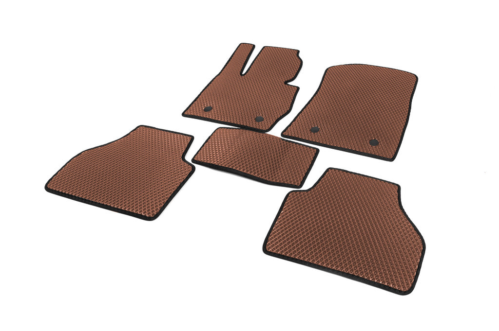 EVA Floor Mats (Brown) for BMW X4 F26 2014-2018 - image 5