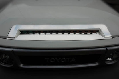 Chrome caps on the hood (stainless steel) for Toyota FJ Cruiser - Reelken Auto