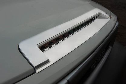 Chrome caps on the hood (stainless steel) for Toyota FJ Cruiser - Reelken Auto