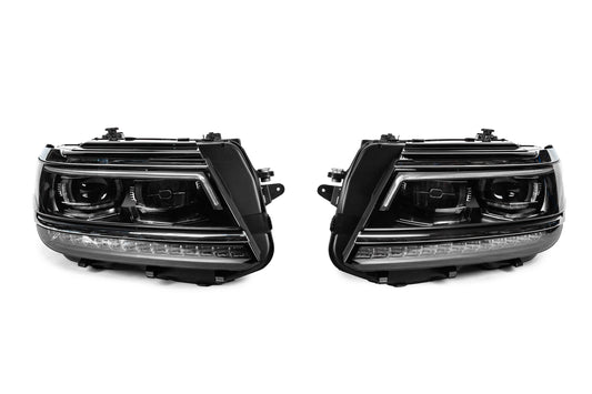 Front Full LED Headlights (for 2016-2020, set of 2) for Volkswagen Tiguan 2016-2023 - image 2