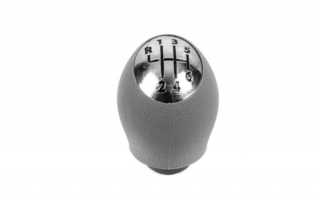 Gearbox handle 6-speed 328650024R (gray+chrome) for Dacia Dokker 2013-2022 - Reelken Auto