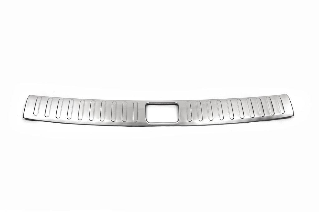 Pad on the rear threshold of the trunk Libao (stainless steel) for Hyundai Tucson TL 2016-2021 - Reelken Auto