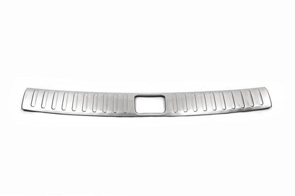 Pad on the rear threshold of the trunk Libao (stainless steel) for Hyundai Tucson TL 2016-2021 - Reelken Auto