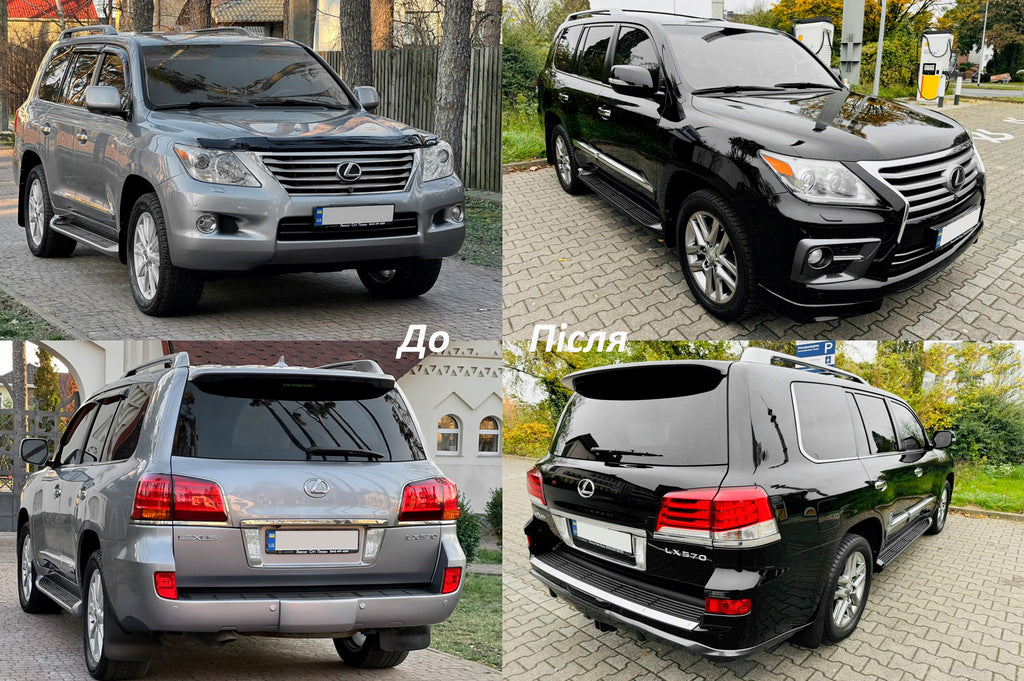 Facelift Body Kit Car 2008-2012 to 2012-2016 F-Sport for Lexus LX570/450d 2008-2022 - image 3