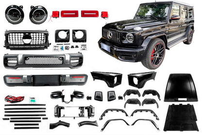 Facelift Body Kit to G63 AMG 2018 for Mercedes G сlass W463 1990-2018 - image 1