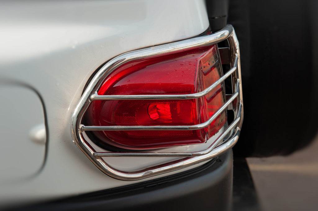 Protection of rear lights (stainless steel, 2 pcs.) for Toyota FJ Cruiser - Reelken Auto