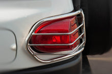 Protection of rear lights (stainless steel, 2 pcs.) for Toyota FJ Cruiser - Reelken Auto