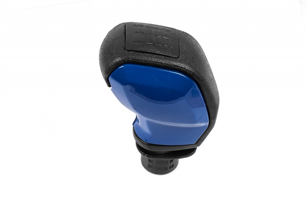 Gear Shift Knob 5-Speed 9035M (black+blue) for Citroen C-5 2001-2008 - image 2