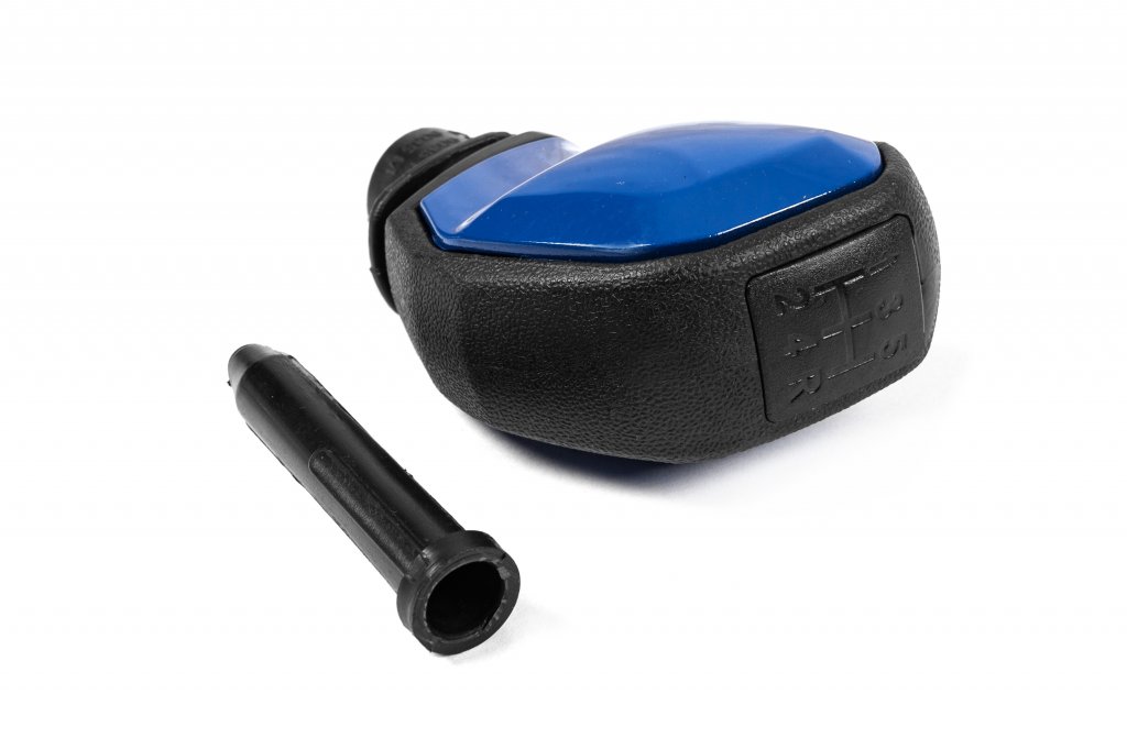 Gear Shift Knob 5-Speed 9035M (black+blue) for Citroen C-3 2009-2016 - image 4