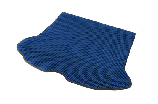 Trunk mat (EVA, Blue) for Volvo XC60 2009-2017 - Reelken Auto