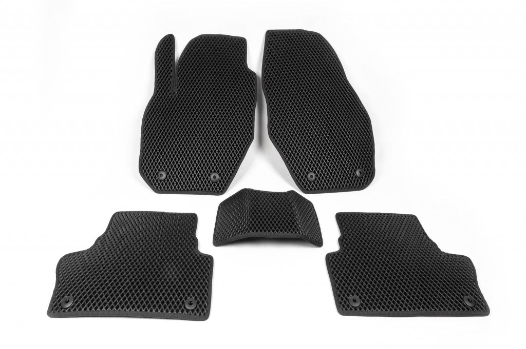 EVA Floor Mats (black) for Volvo XC60 2009-2017 - image 1